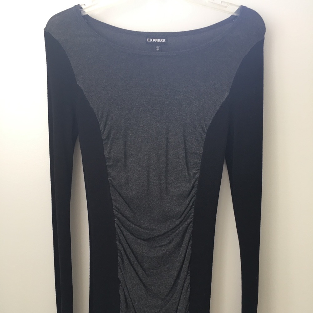 Express dress black/gray, size XS